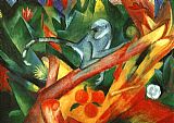 Franz Marc The Monkey painting